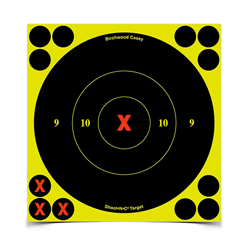 Мишень бумажная Birchwood Shoot•N•C® X-Bull's-eye Target 150мм 34560