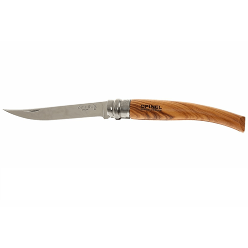 Нож филейный Opinel №10 Olivewood