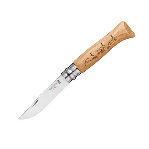 Нож Opinel №8VRI Animalia Hare