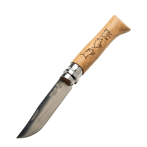 Нож Opinel №8VRI Animalia Boar