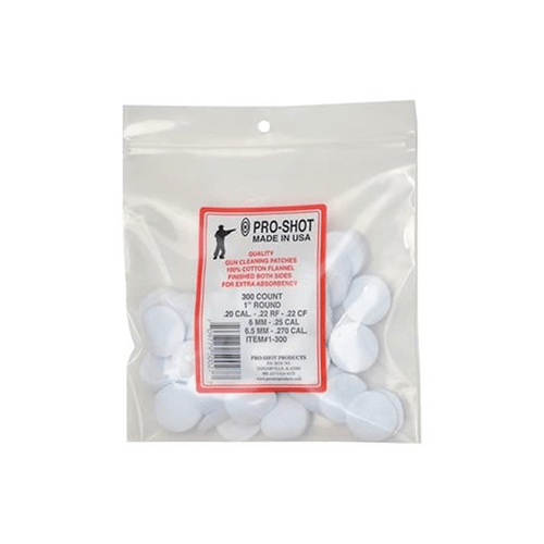 Патчи Pro Shot для 22-270 кал., 300шт