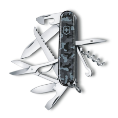Нож перочинный Victorinox Huntsman 91мм 15 функций чёрный