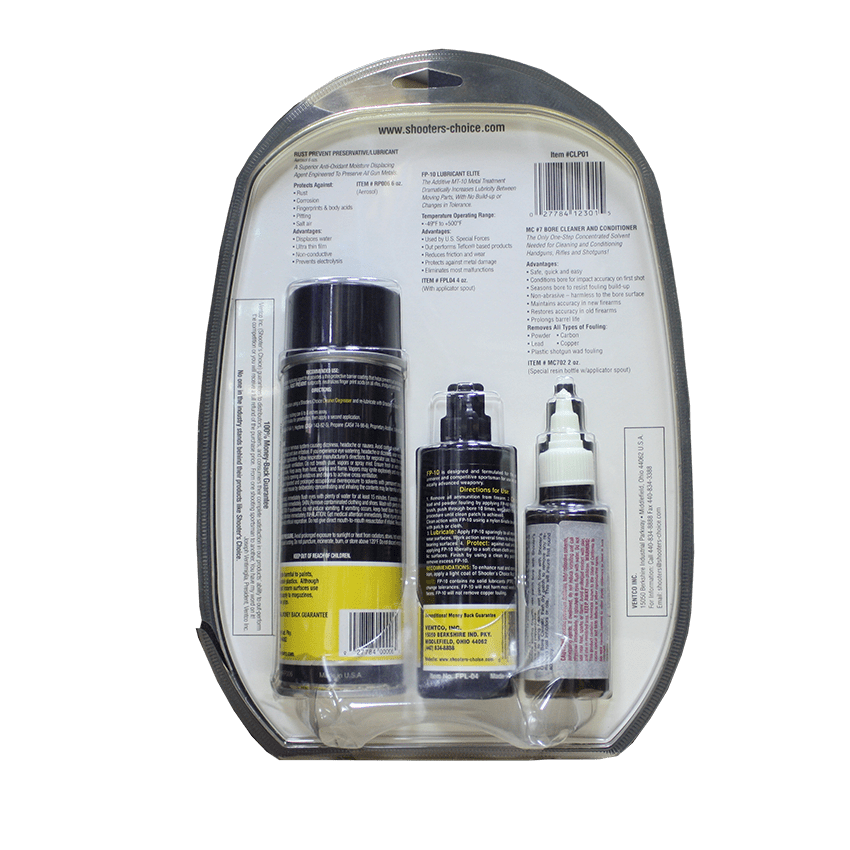 Набор универсальный для чистки Shooter's Choice Universal Gun Care Pack Universal Gun Care Pack Универсальный набор для чистки оружия